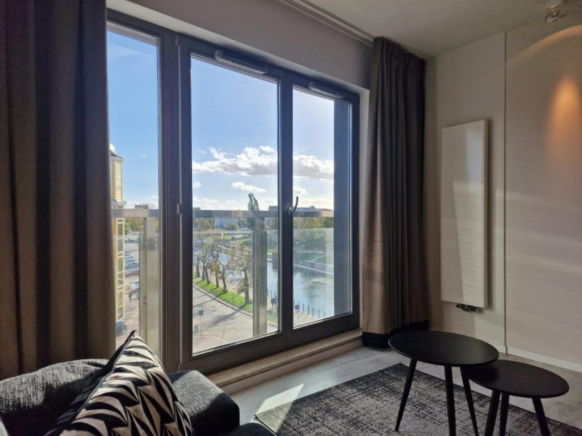 Apartament Szafarnia Waterline, Marina Gdańsk Exterior foto