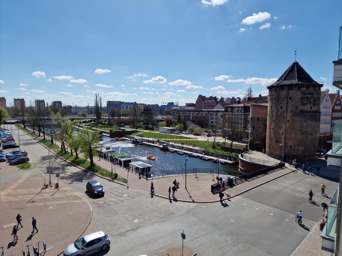 Apartament Szafarnia Waterline, Marina Gdańsk Exterior foto